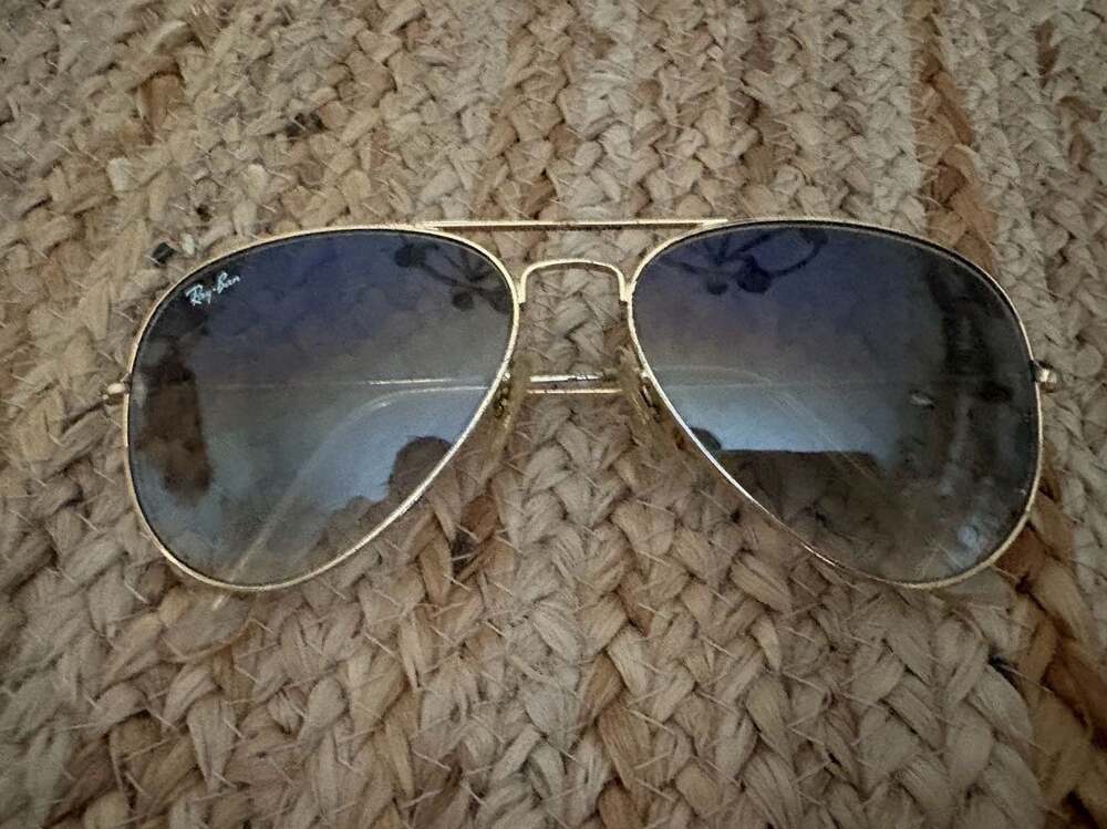 Ray-Ban Aviator Large Metal RB3025 001 58-14 Gold Sunglasses
